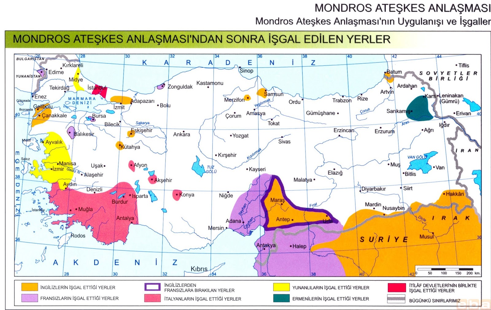 57-Mondros ateşkes anlaşmasından sonra işgal edilen yerler .jpg