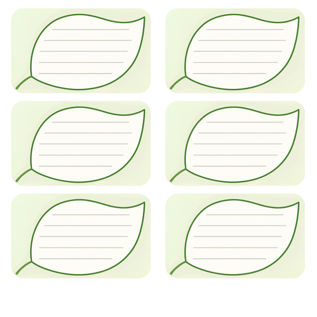 BİR FİDAN BİR SÖZ DOĞAYA DUYARLILIK YAPRAK ŞABLONLU NOT KAĞITLARI.png