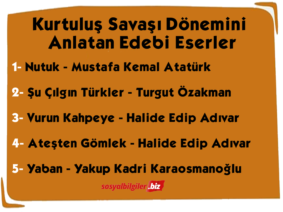 Kurtuluş Savaşı Dönemini Anlatan Edebi Eserler 1.fw.png