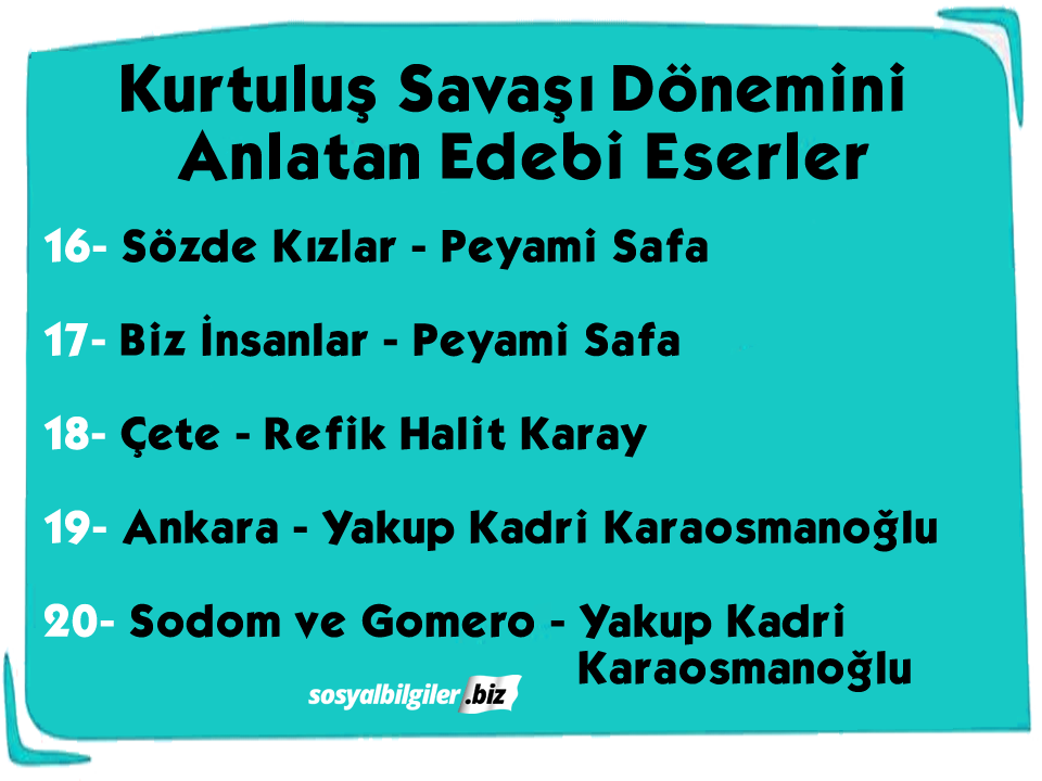 Kurtuluş Savaşı Dönemini Anlatan Edebi Eserler 4.fw.png