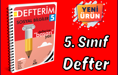 5. Sınıf Sosyal Bilgiler Defteri Çıktı!!!